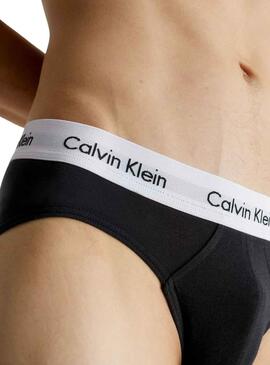 Cuecas Calvin Klein Hip Breve Azul Marinho Homem