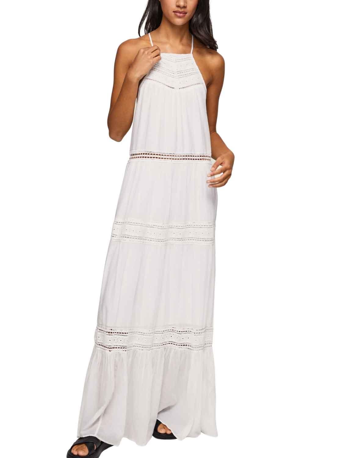 Vestido Pepe Jeans Pipra Branco para Mulher