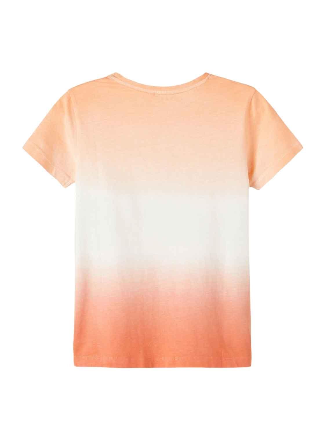 T-Shirt Name It Filukas Laranja para Menino