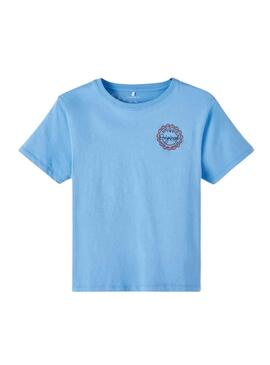 T-Shirt Name It Frasumus Azul para Menino