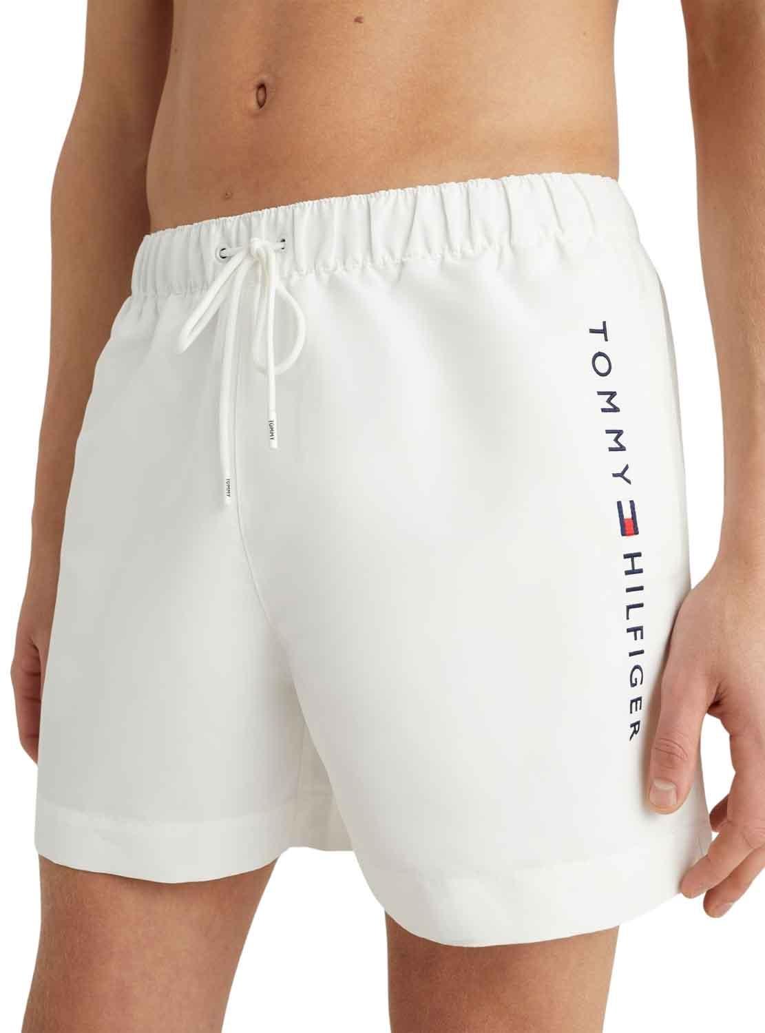 Swimsuit Tommy Hilfiger Logo Branco para Homem