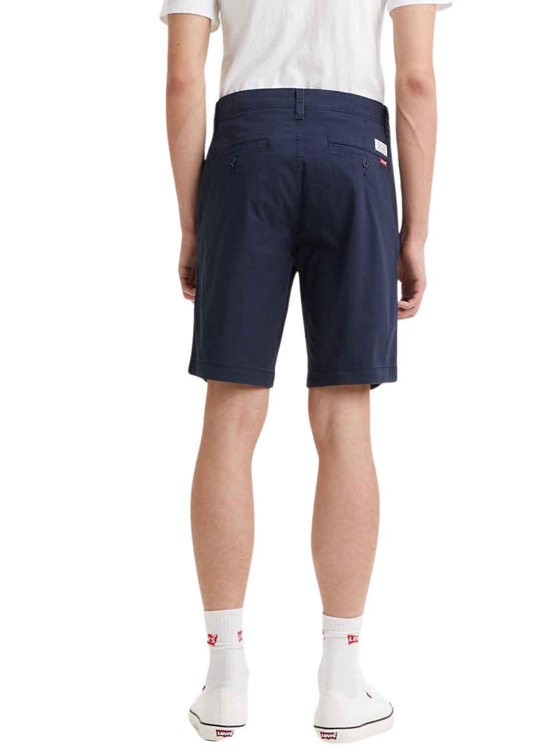 Bermudas Levis Chino Short Azul Marinho para Homem