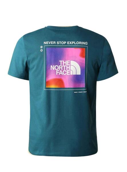 T-Shirt The North Face Foundation Azul Homem