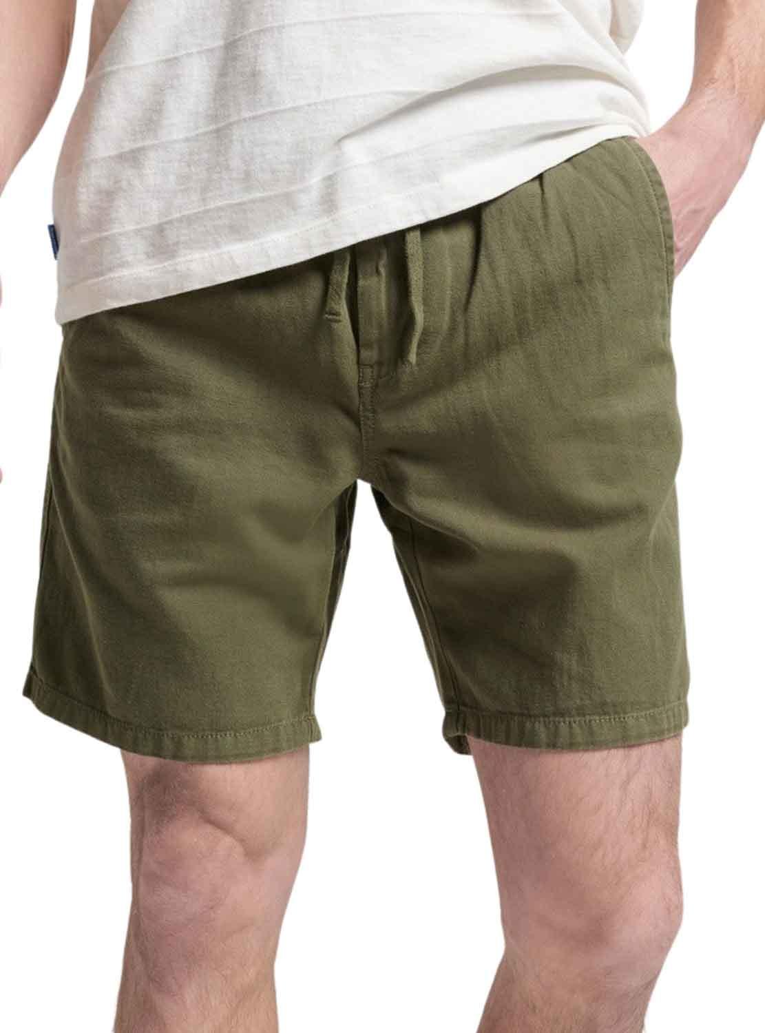 Bermudas Superdry Overdyed Verde para Homem