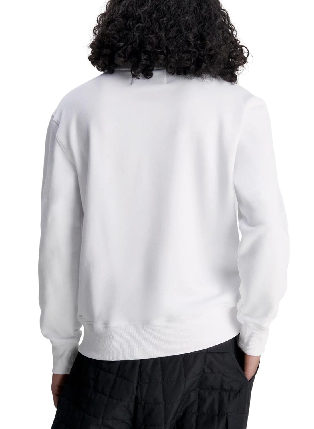 Sweat Calvin Klein Outline Branco para Homem