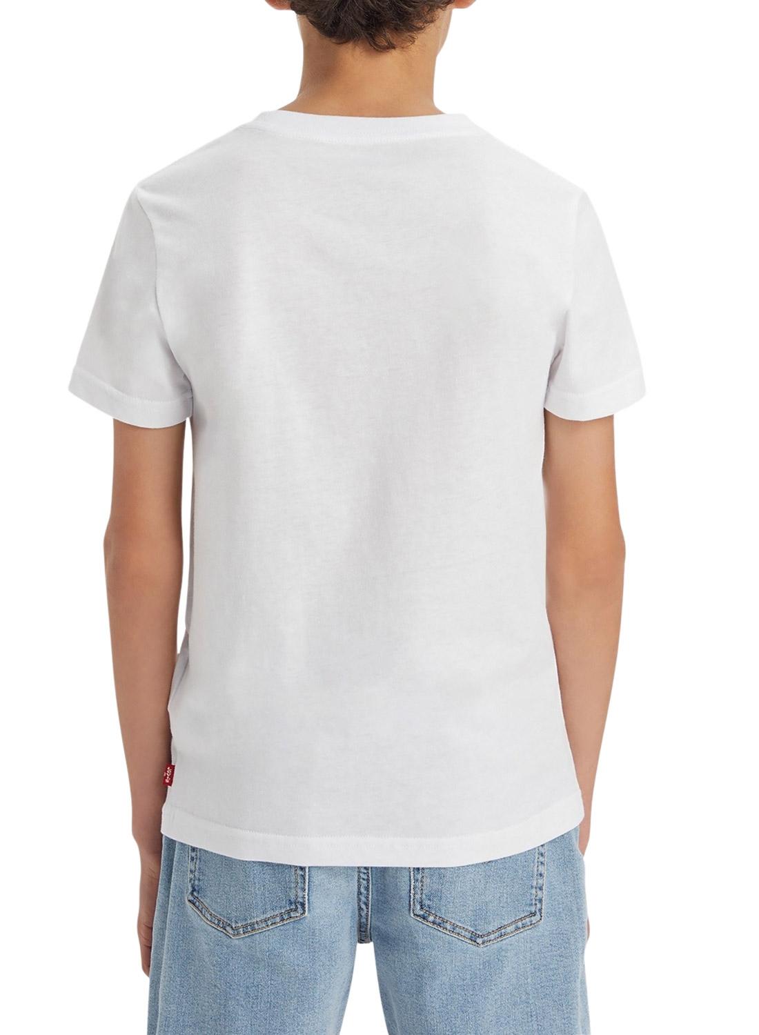 T-Shirt Levis 501 Branco para Menino