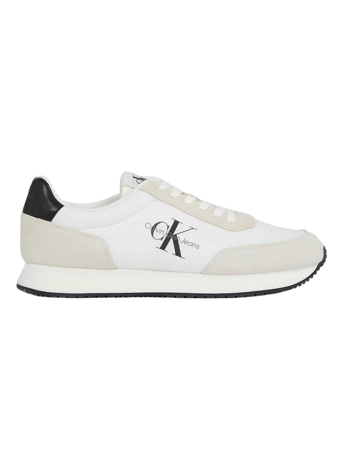 Sapatilhas Calvin Klein Retro Runner Branco Homem