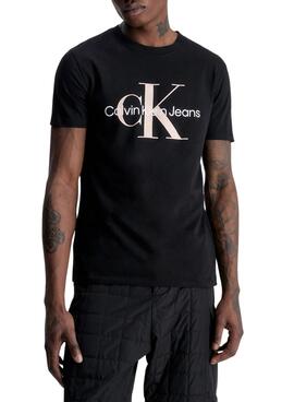 T-Shirt Calvin Klein Seasonal Preto para Homem