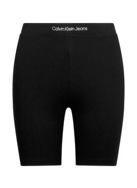 Shorts Calvin Klein Institutional Preto para Mulher