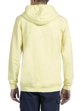 Sweat El Pulpo Hoodie Amarelo para Homem