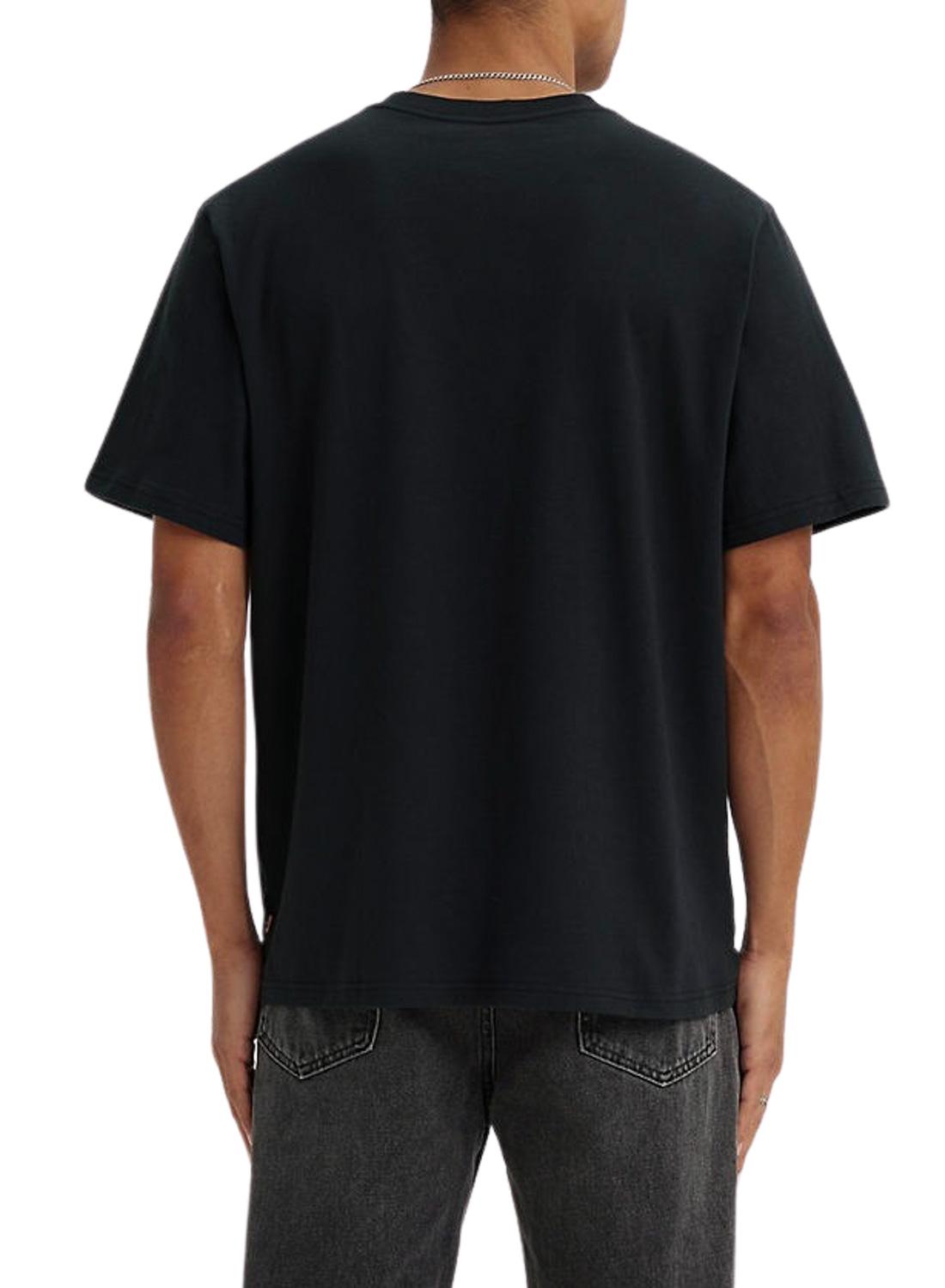 T-Shirt Levis Poster Preto para Homem