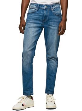 Calças Jeans Pepe Jeans Finsbury Azul Homem