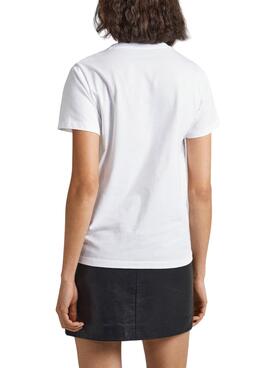 T-Shirt Pepe Jeans Alice Branco para Mulher