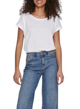 T-Shirt Vila Dreamers Branco para Mulher