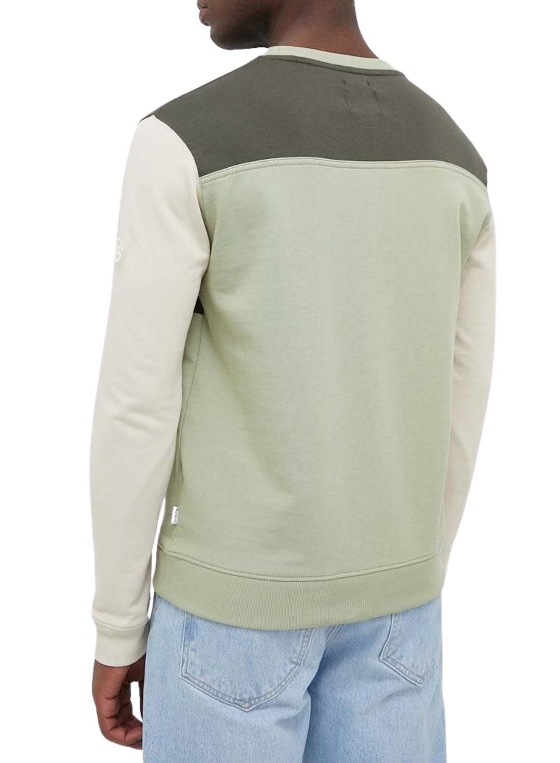 Sweat Pepe Jeans Marcus Crew Verde para Homem