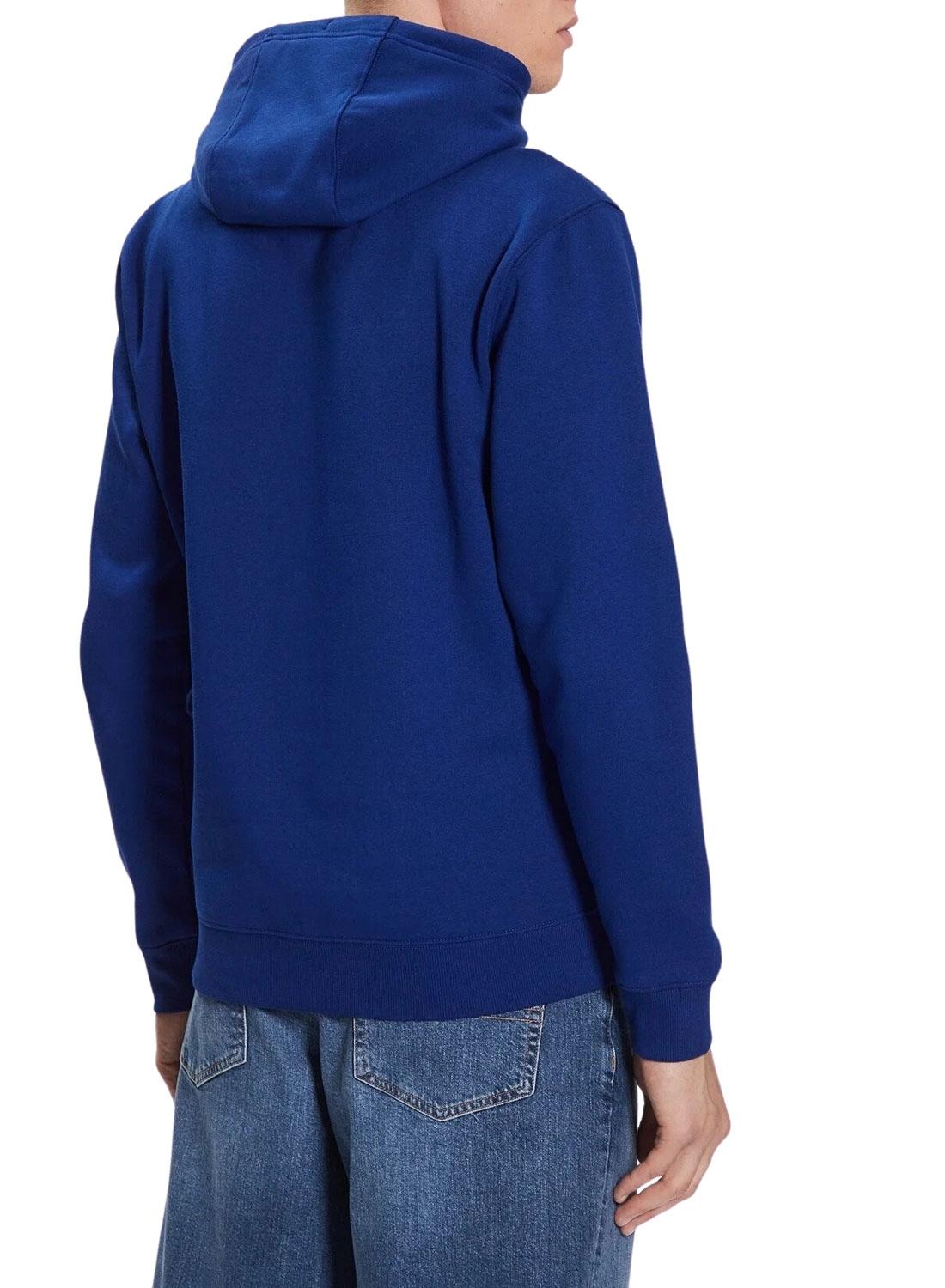 Sweat Tommy Jeans Fleece Azul para Homem