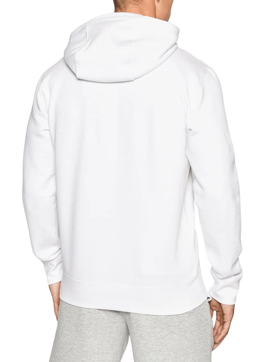 Sweat Tommy Jeans Fleece Branco para Homem