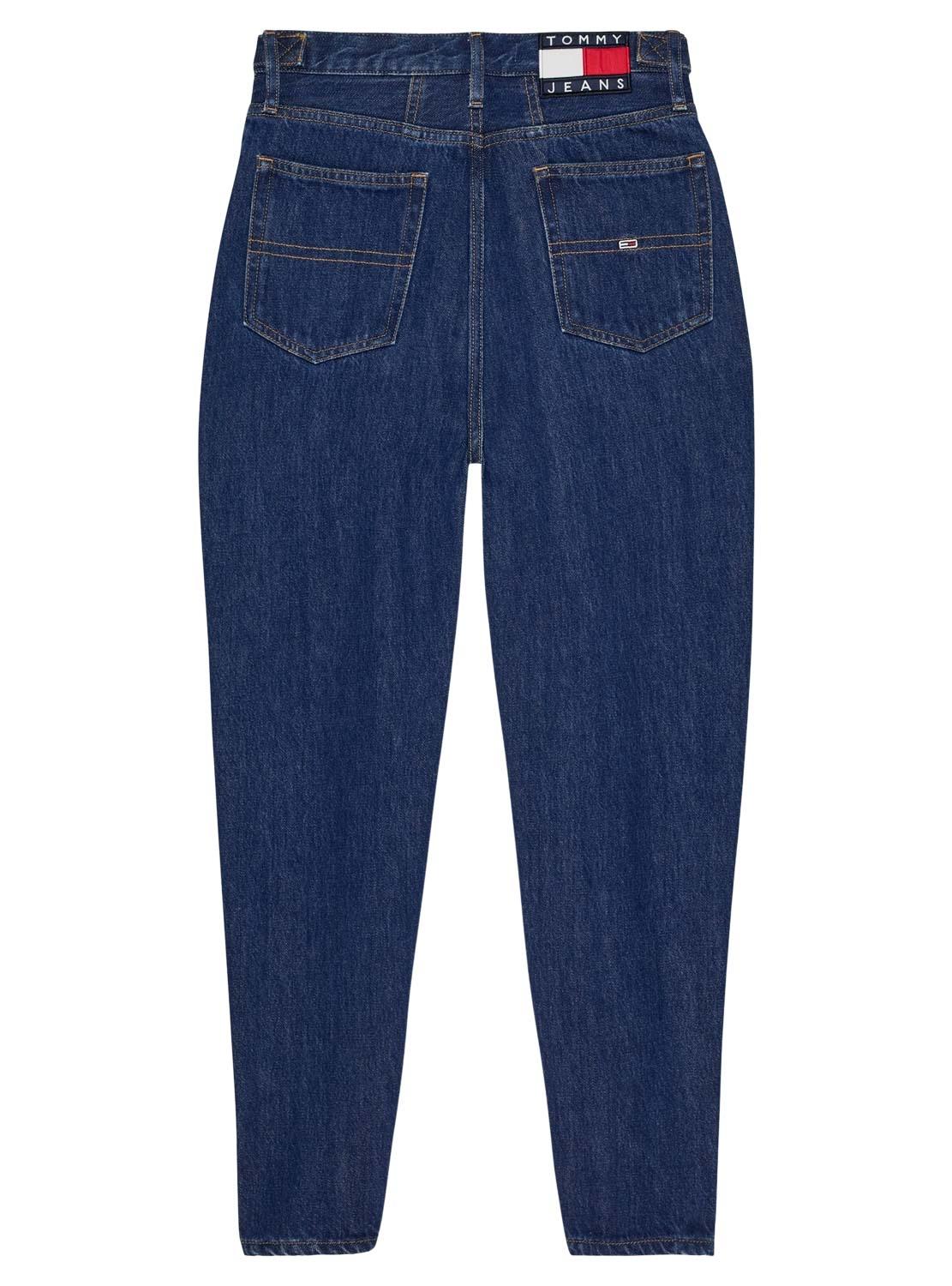 Calças Jeans Tommy Jeans Mom Azul para Mulher