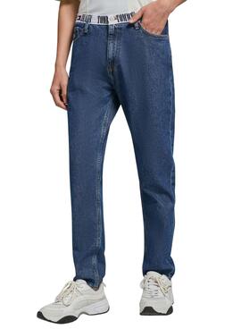 Calças Jeans Tommy Hilfiger Dad Azul Homem