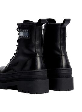 Botas Tommy Jeans Foxing Iel Preto para Mulher