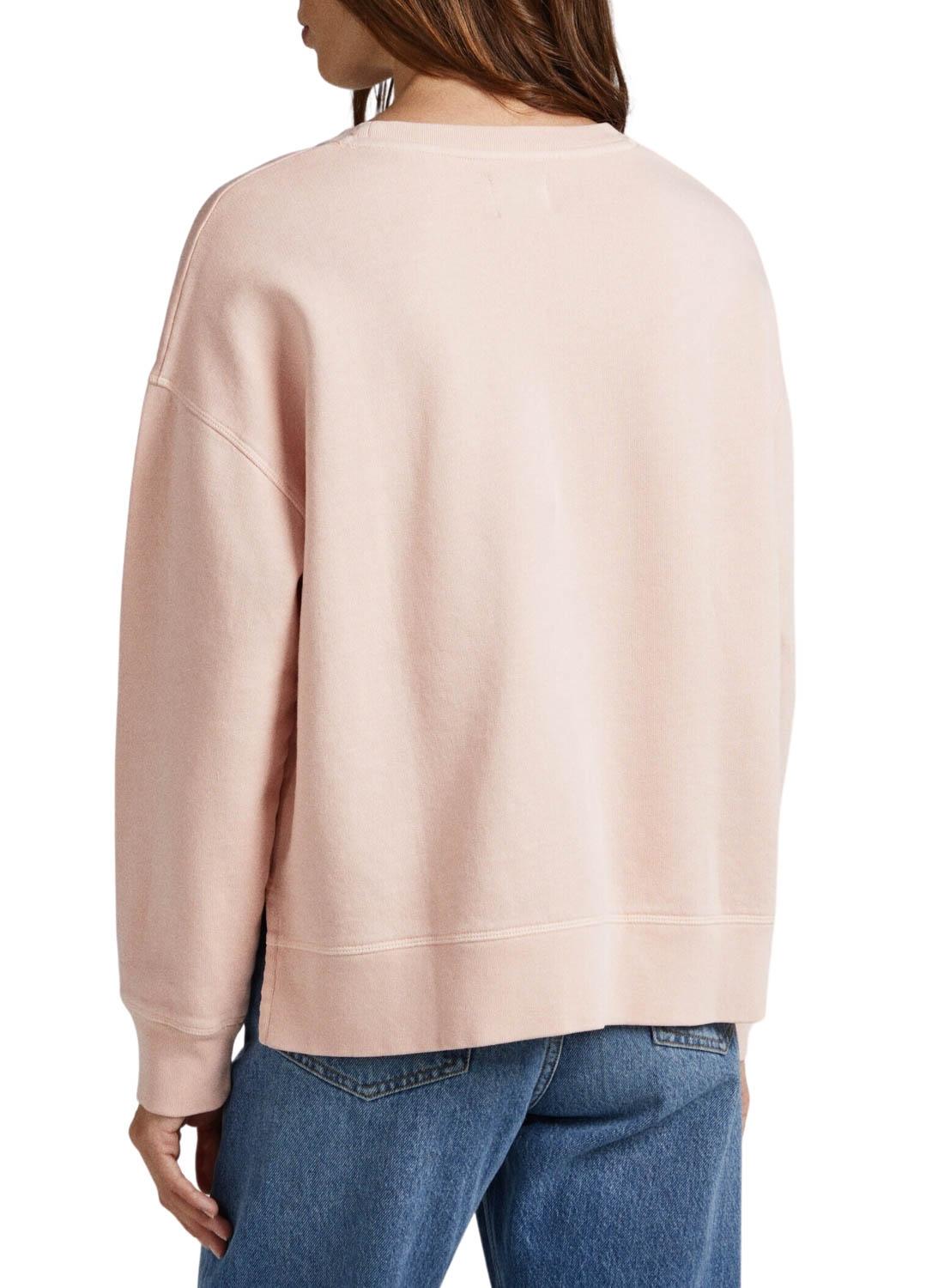 Sweat Pepe Jeans Bailey Rosa para Mulher