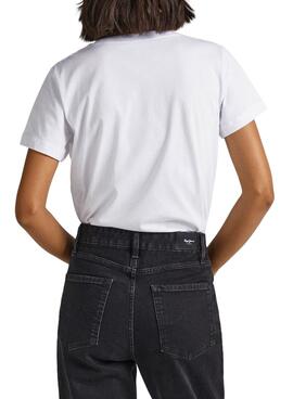 T-Shirt Pepe Jeans Bria Branco para Mulher