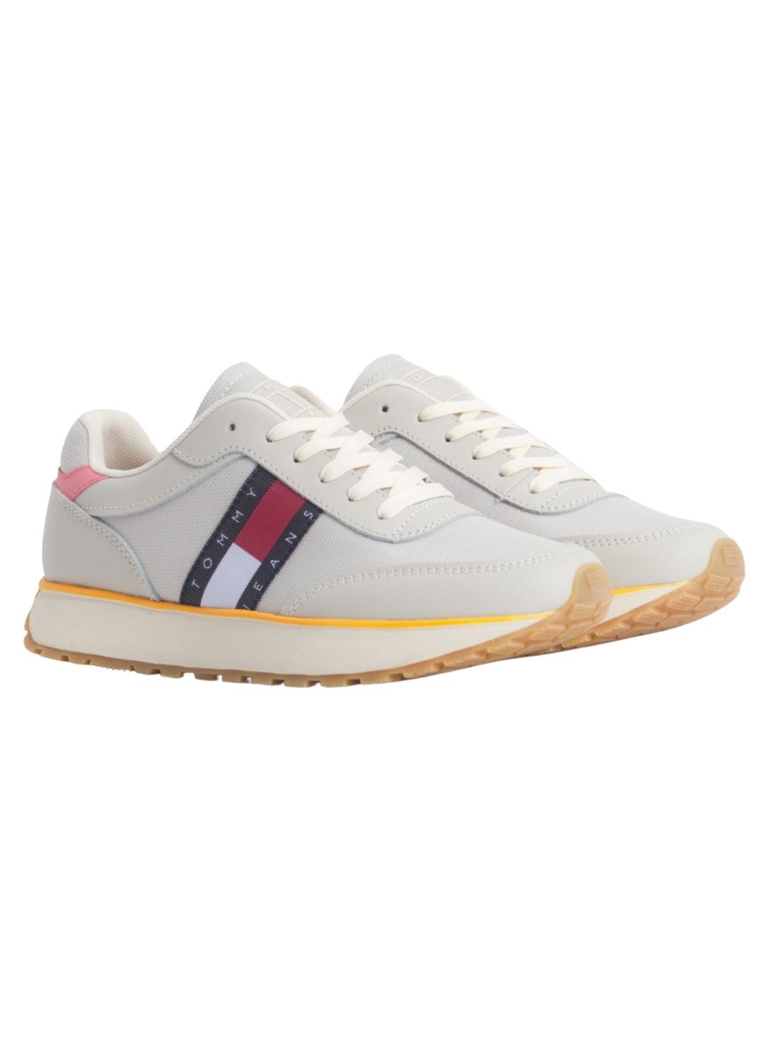 Sapatilhas Tommy Jeans Retro Runner Mix Mulher