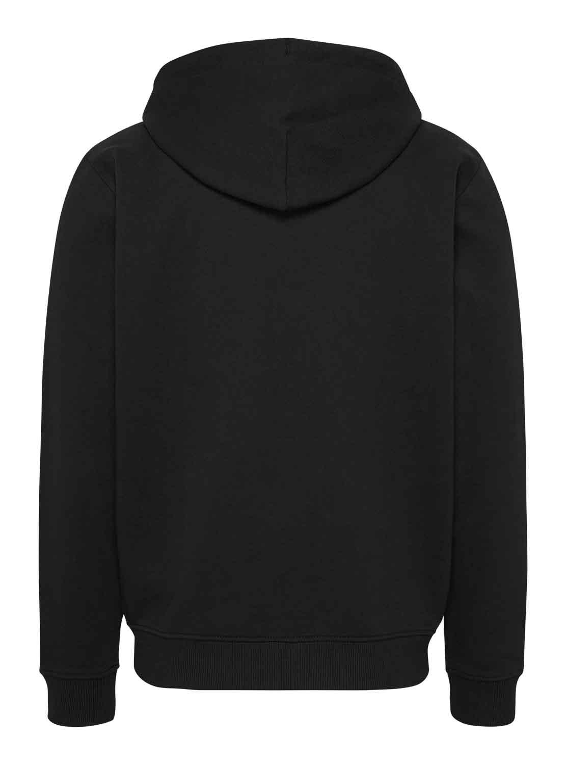 Sweat Tommy Jeans Reg Entry Zip Preto Homem