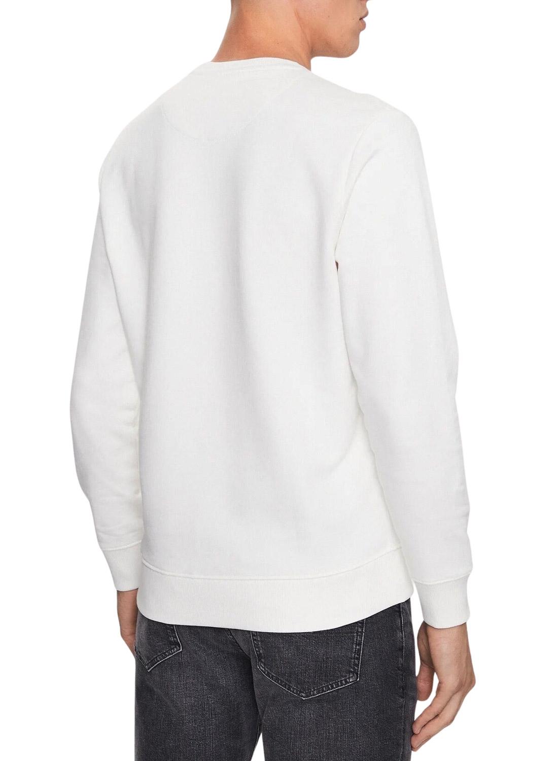 Sweat Pepe Jeans Melbourne Branco para Homem