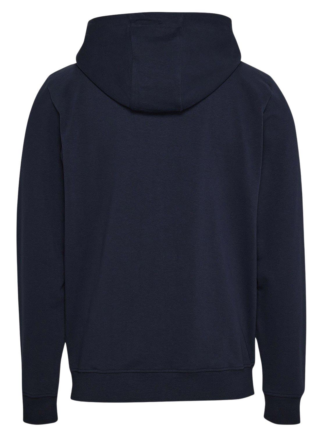 Sweat Tommy Jeans Signature Zip Azul Marinho Homem