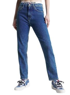 Calças Jeans Tommy Jeans Izzie Azul para Mulher