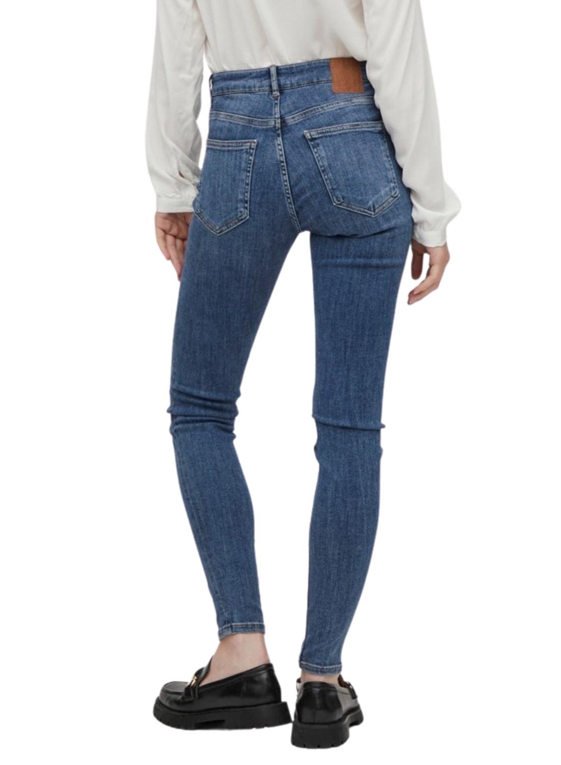 Calças Jeans Vila Visarah WU02 para Mulher