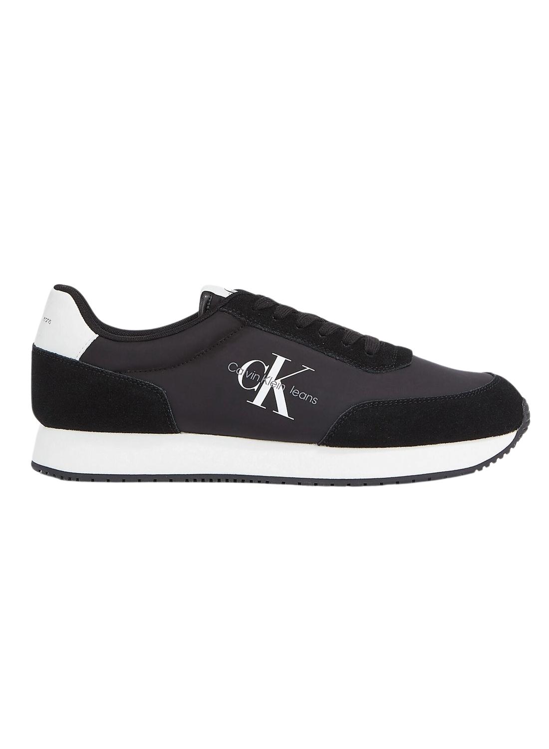 Sapatilhas Calvin Klein Retro Runner Preto Homem