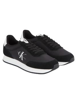 Sapatilhas Calvin Klein Retro Runner Preto Homem