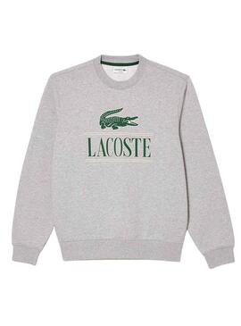 Sweat Lacoste Insignia Cinza para Homem