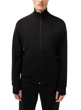 Sweat Lacoste Gola alta Preto para Homem