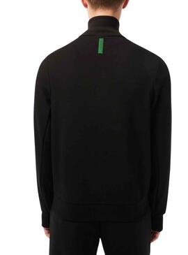 Sweat Lacoste Gola alta Preto para Homem