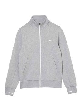 Sweat Lacoste Argent Cinza para Homem