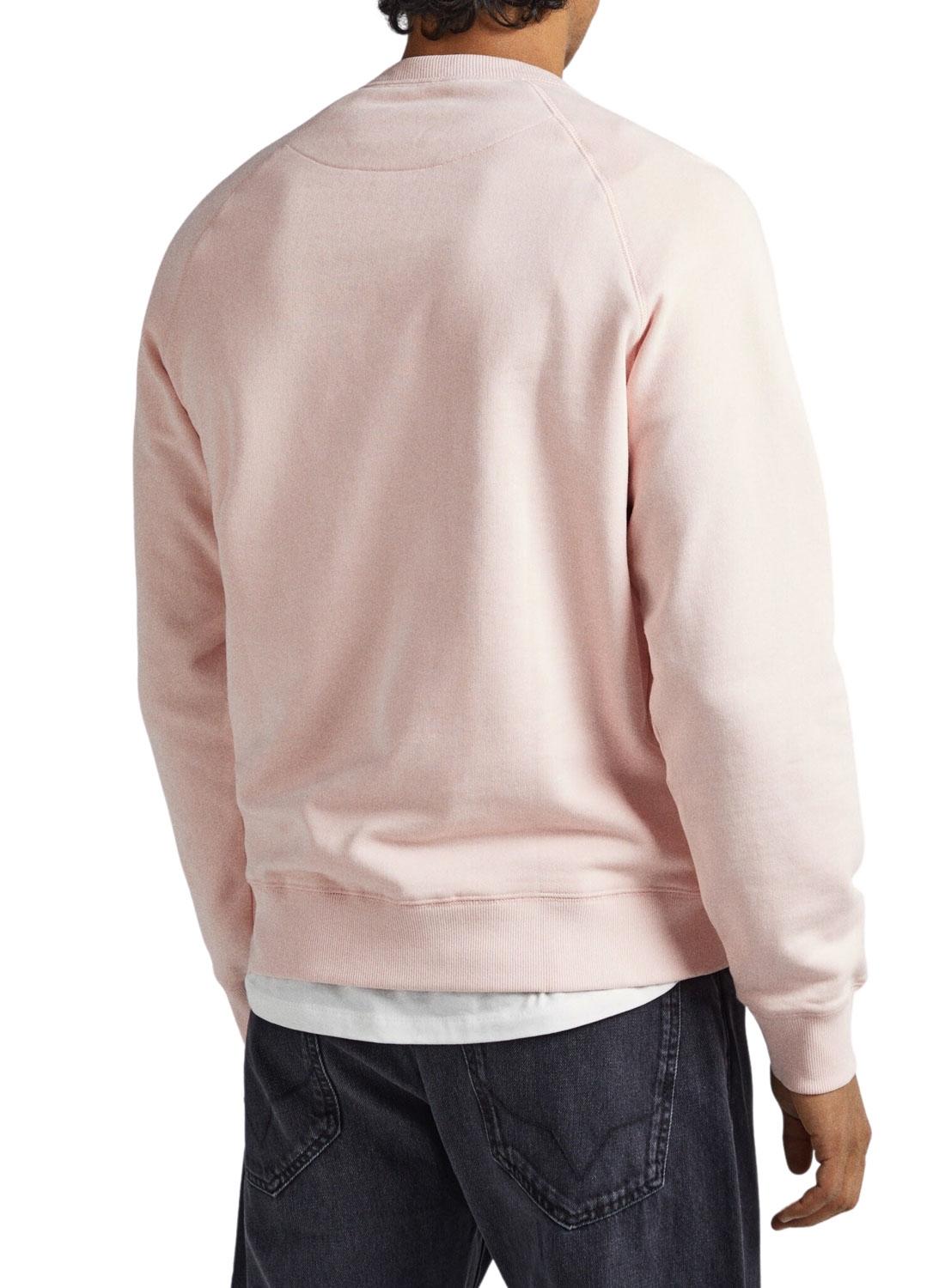 Sweat Pepe Jeans Meier Rosa para Homem