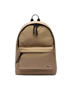 Mochila Lacoste Funcional Eco Beige Homem Mulher