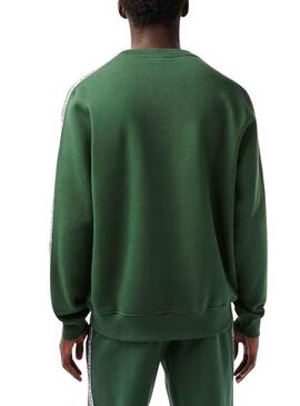 Sweat Lacoste SH5073 Verde para Homem