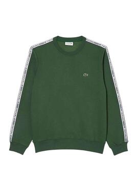 Sweat Lacoste SH5073 Verde para Homem