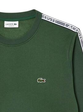 Sweat Lacoste SH5073 Verde para Homem