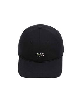 Gorro Lacoste Sarga Preto para Homem e Mulher