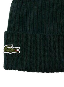 Chapéu Boné Lacoste Knitted Verde para Homem Mulher