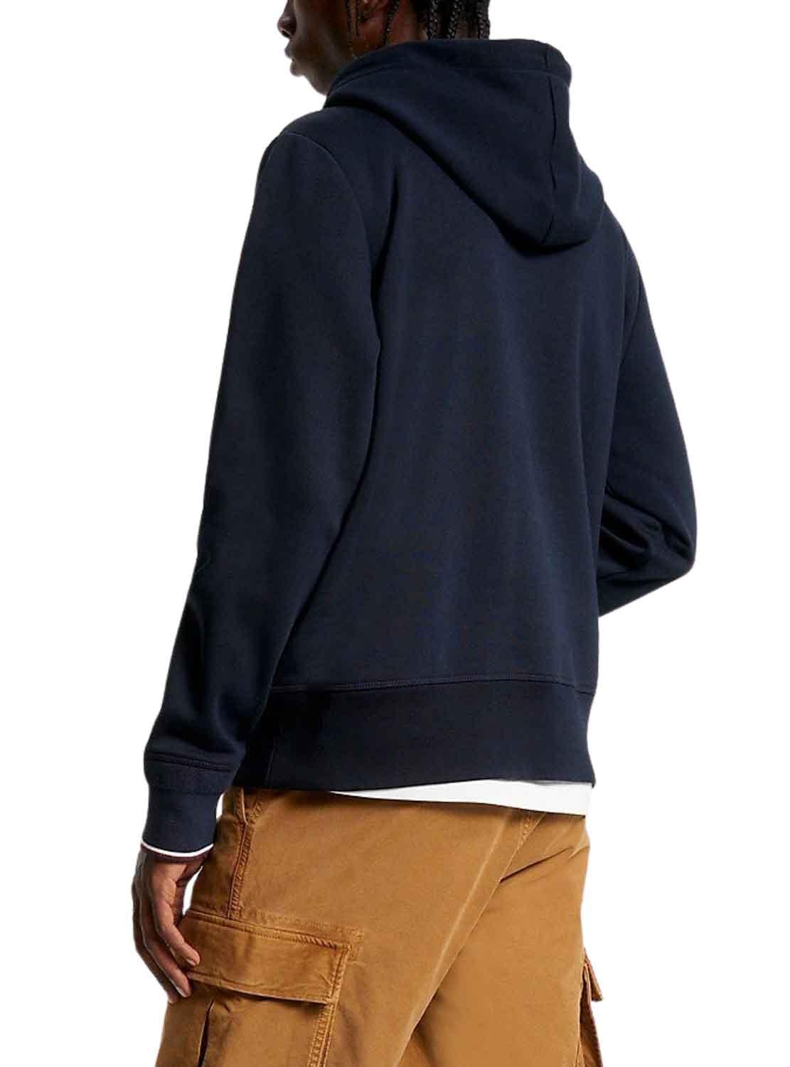 Sweat Tommy Hilfiger Tipped Hoody Azul Marinho Homem