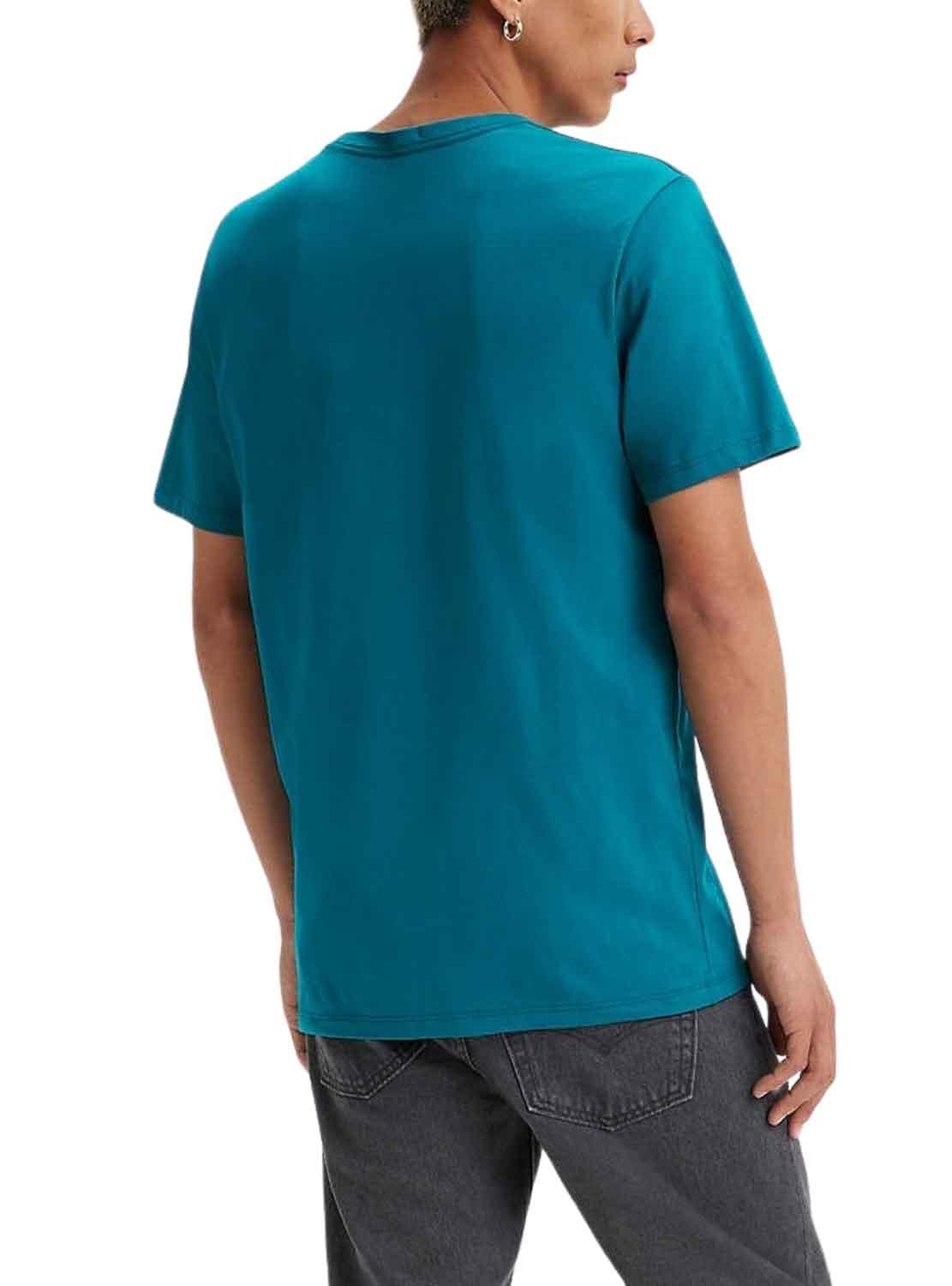 T-Shirt Levis Original Azul para Homem