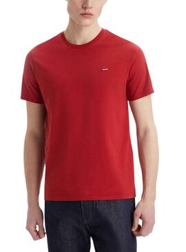 T-Shirt Levis Original Vermelho para Homem