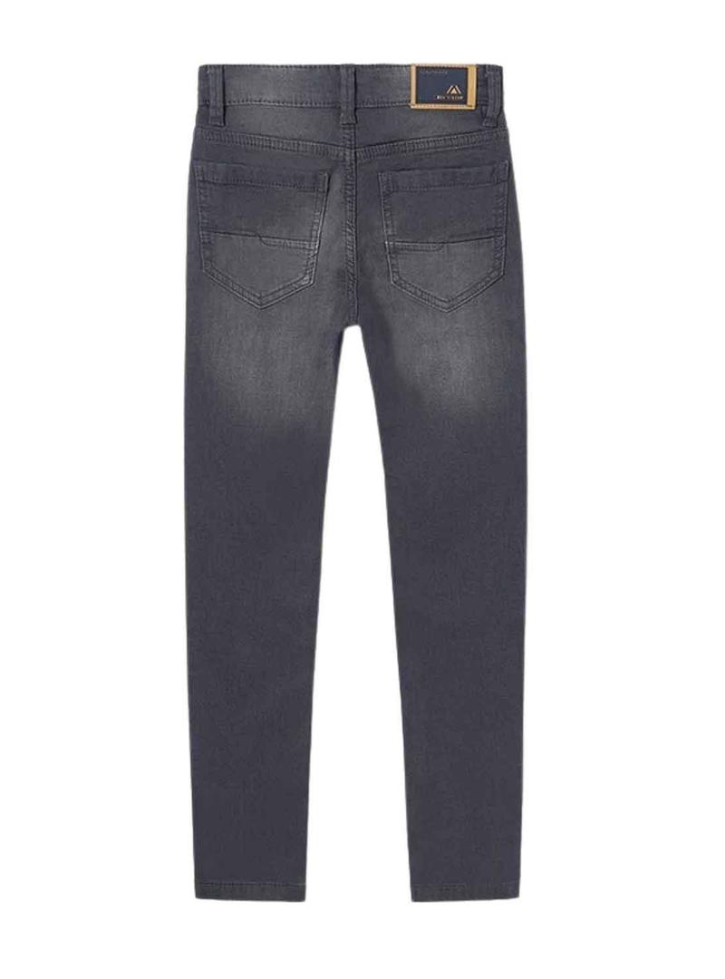 Calças Mayoral Soft Denim Cinza para Menino