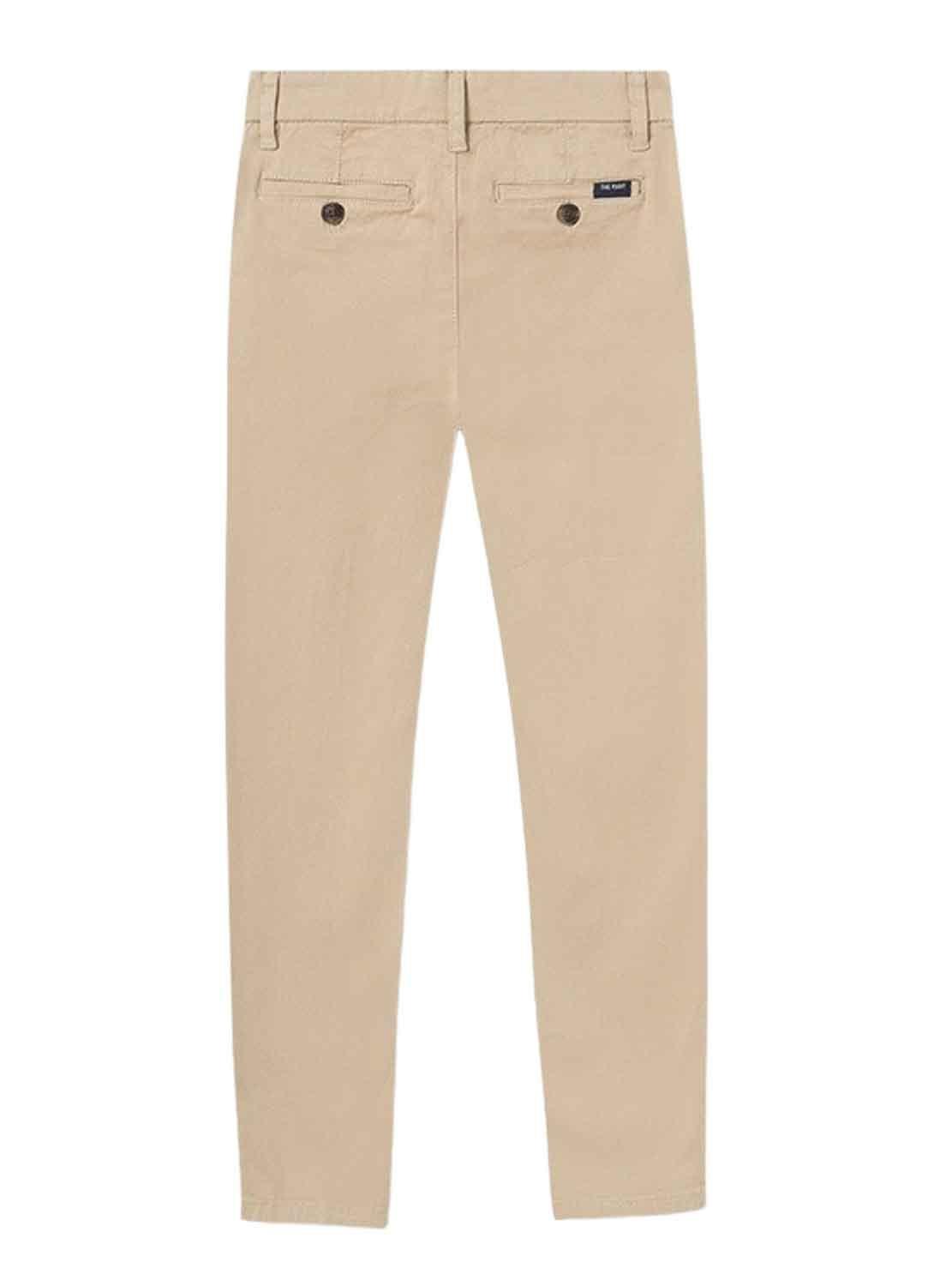 Calças Mayoral Chino Básico Beige para Menino